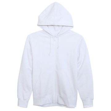 OEM Factory Hot Sell 100% Polyester Front Blank Plain Men Sport Hoodies